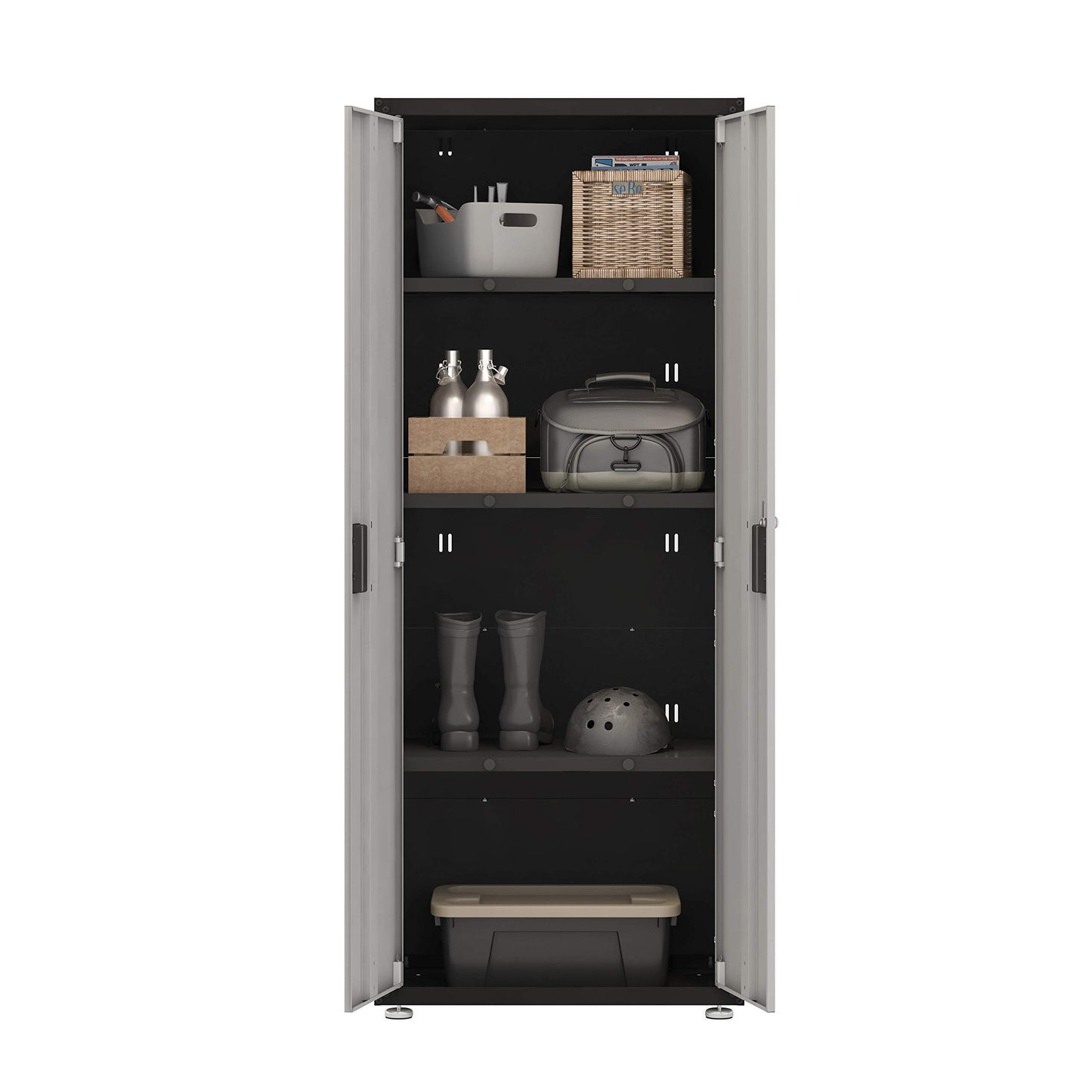 itbe for Home Ready-to-Assemble Garage Two Door Tall Steel Cabinet