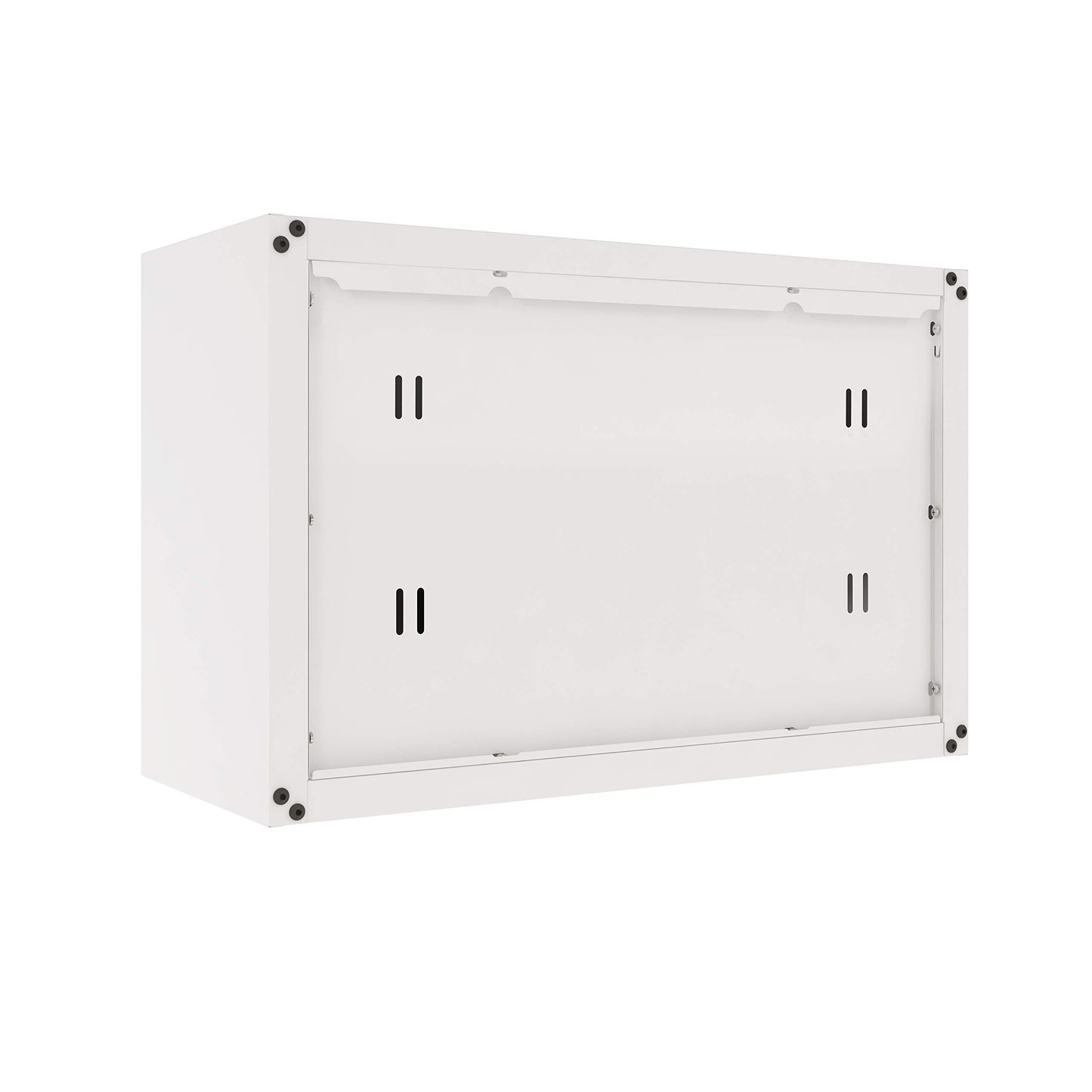 itbe for Home Ready-to-Assemble Small Wall Steel Cabinet 2 Doors