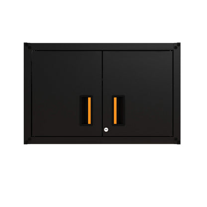 itbe for Home Ready-to-Assemble Small Wall Steel Cabinet 2 Doors