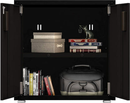 itbe for Home Ready-to-Assemble Steel Cabinet with Two Doors