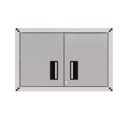 itbe for Home Ready-to-Assemble Small Wall Steel Cabinet 2 Doors