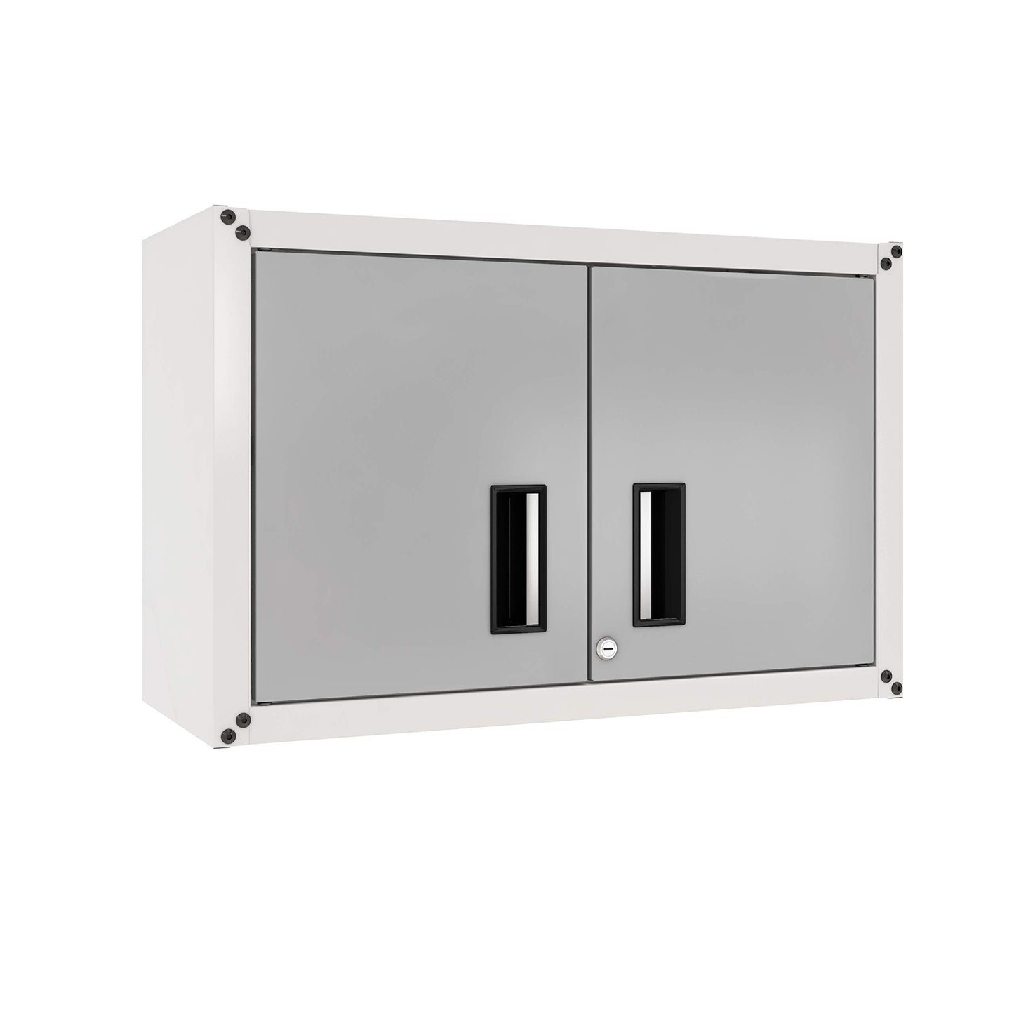 itbe for Home Ready-to-Assemble Small Wall Steel Cabinet 2 Doors