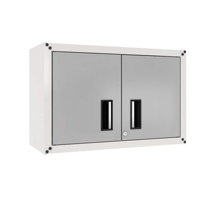 itbe for Home Ready-to-Assemble Small Wall Steel Cabinet 2 Doors