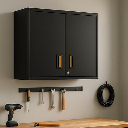 itbe for Home Ready-to-Assemble Wall Steel Cabinet with Two Doors