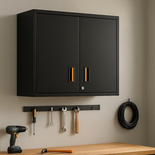 itbe for Home Ready-to-Assemble Wall Steel Cabinet with Two Doors