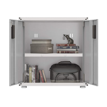 itbe for Home Ready-to-Assemble Steel Cabinet with Two Doors