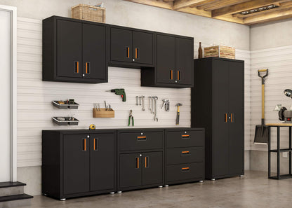 itbe for Home Ready-to-Assemble Wall Steel Cabinet with Two Doors
