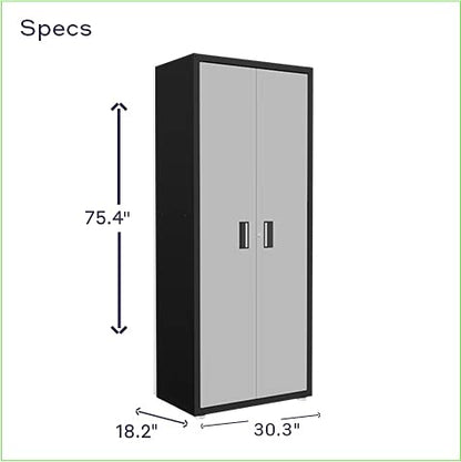 itbe for Home Ready-to-Assemble Garage Two Door Tall Steel Cabinet